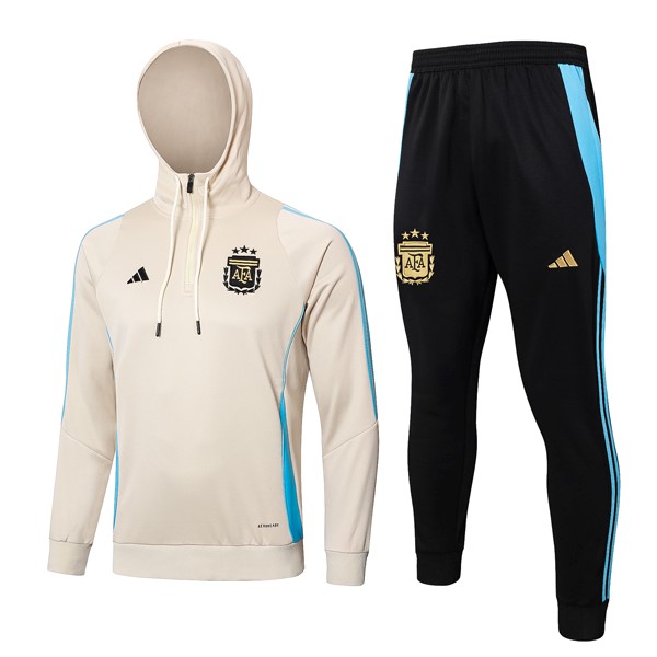 Sudadera Con Capucha Argentina 2024 2025 Amarillo 3